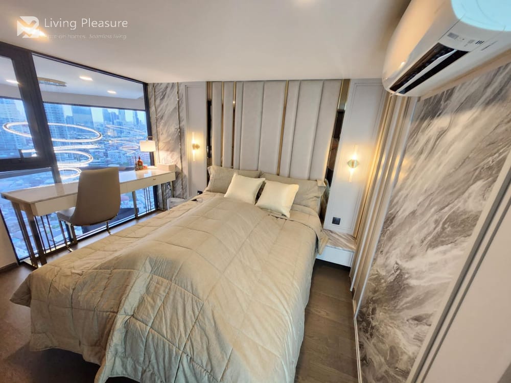 2-Bedroom Duplex for Rent with Sea View at Park Origin Chula-Samyan near MRT Hua Lamphong 7