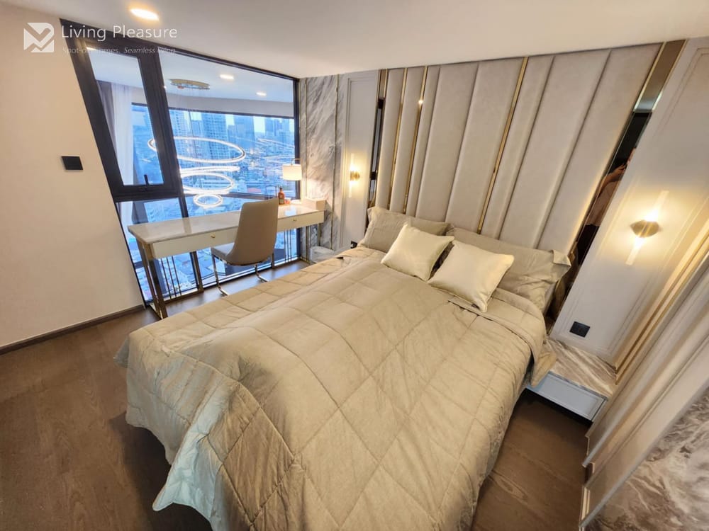 2-Bedroom Duplex for Rent with Sea View at Park Origin Chula-Samyan near MRT Hua Lamphong 8