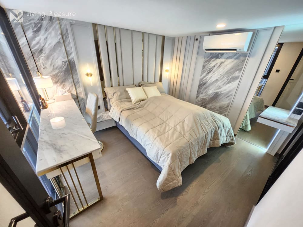 2-Bedroom Duplex for Rent with Sea View at Park Origin Chula-Samyan near MRT Hua Lamphong 9