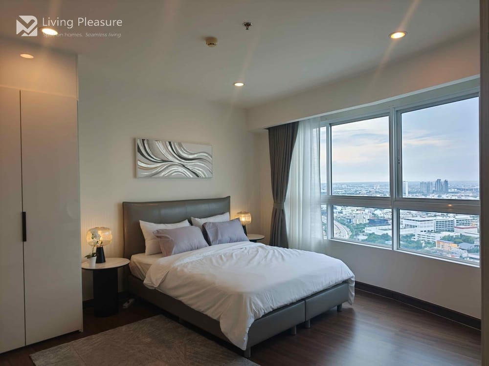 2-Bedroom Condo for Rent at Supalai Prima Riva with City View, Riverside, Bangkok 10