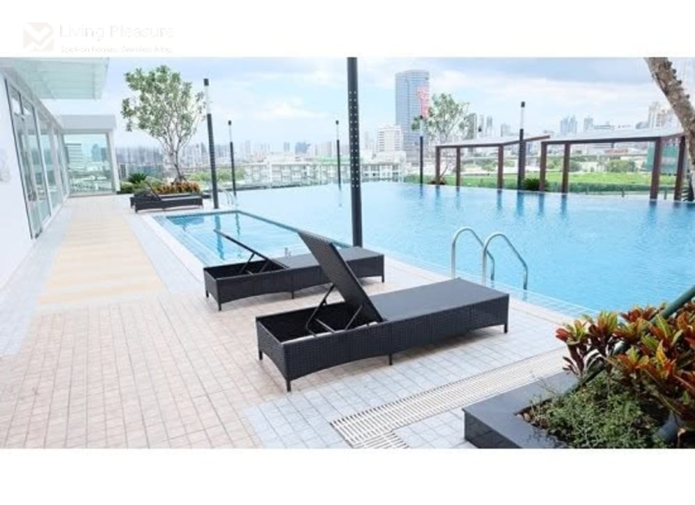 1-Bedroom Condo for Rent at TC Green with City View, Huai Khwang, Bangkok 9