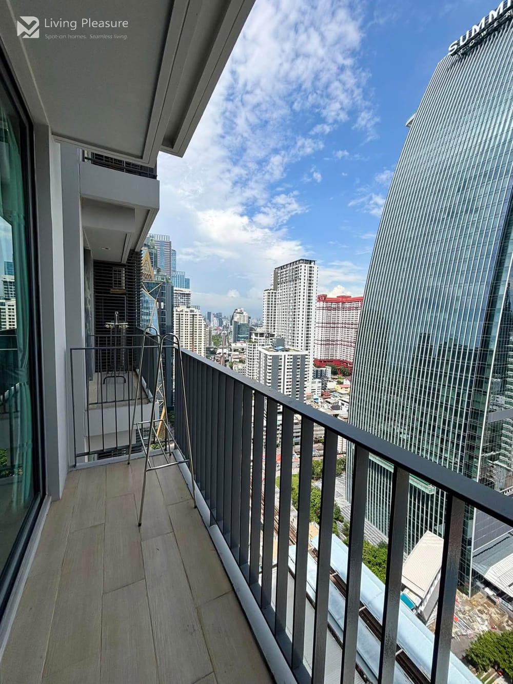1-Bedroom Condo for Rent at Pyne by Sansiri | Stunning City View Near BTS Ratchathewi 24