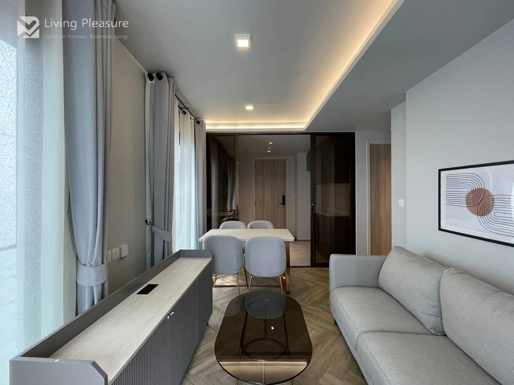 2-Bedroom Condo for Rent in Chapter Thonglor 25, Petchaburi Road, Bangkok with Air Conditioning 2