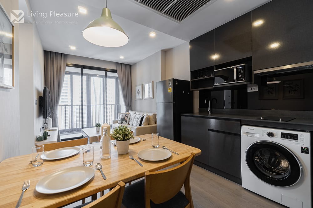For Rent: 2-BR Condo in Ashton Asoke, Steps from BTS ASOKE - MRT Sukhumvit and Benchakitti Park 3