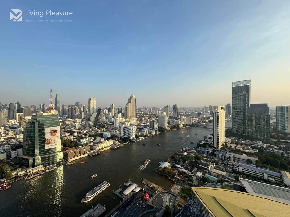 1-Bedroom River View Condo for Sale at Magnolias Waterfront Residences, BTS Charoen Nakhon 2