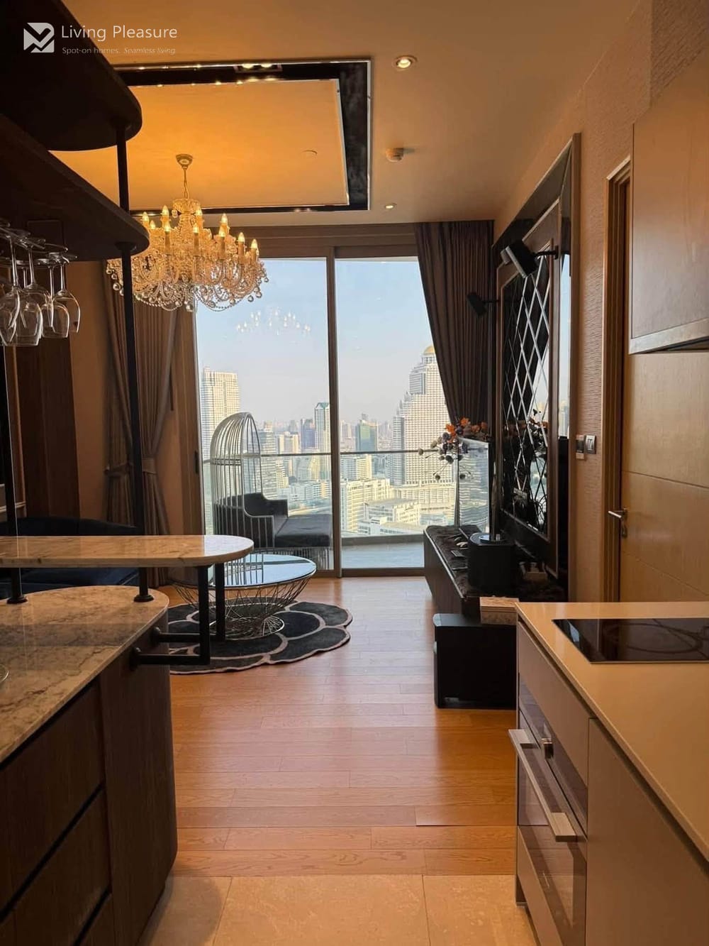 1-Bedroom River View Condo for Sale at Magnolias Waterfront Residences, BTS Charoen Nakhon 5