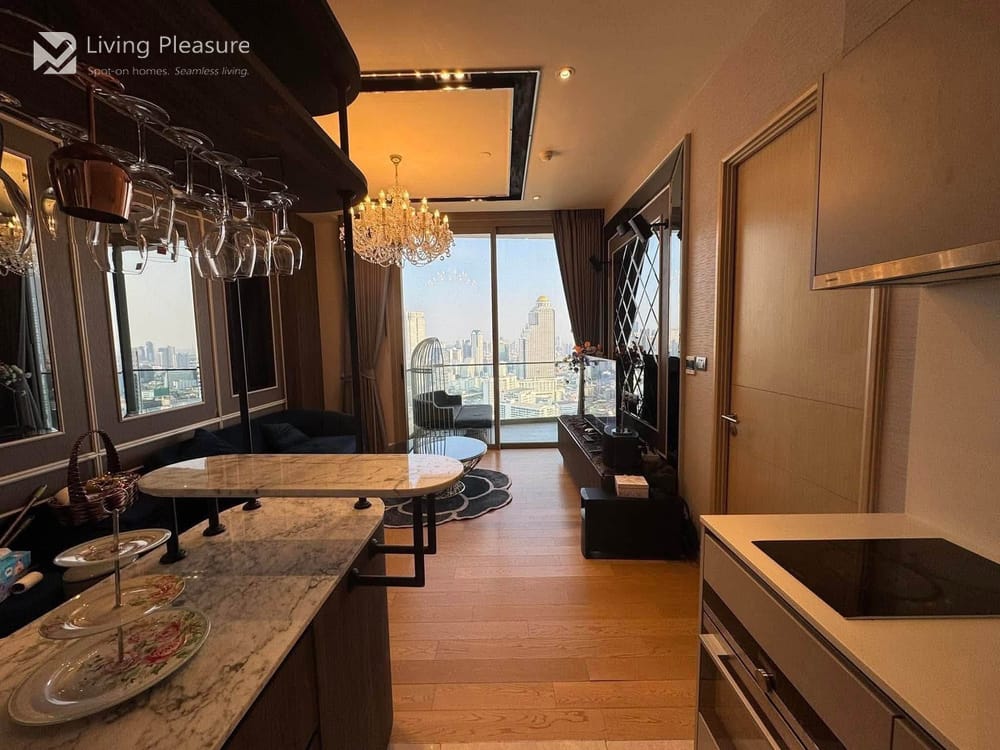 1-Bedroom River View Condo for Sale at Magnolias Waterfront Residences, BTS Charoen Nakhon 6