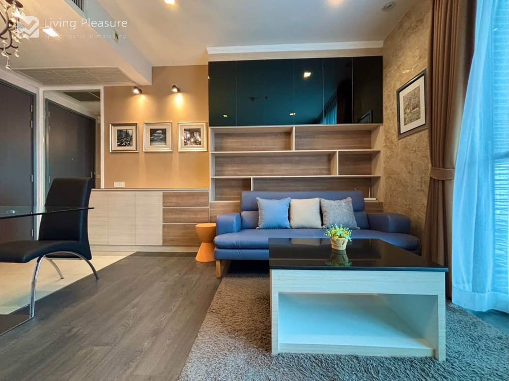 1 Bedroom Condo for Rent at Edge Sukhumvit 23 - City View, Steps from MRT Sukhumvit 4