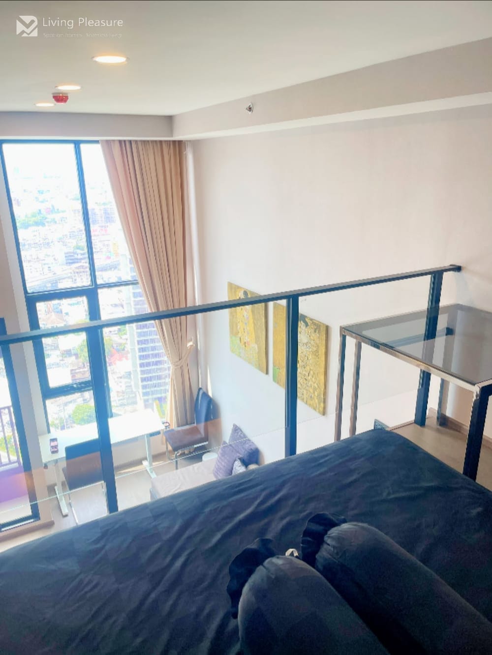 1-Bedroom Duplex for Rent in Park Origin Chula-Samyan, Bang Rak, Bangkok with Air Conditioning 10