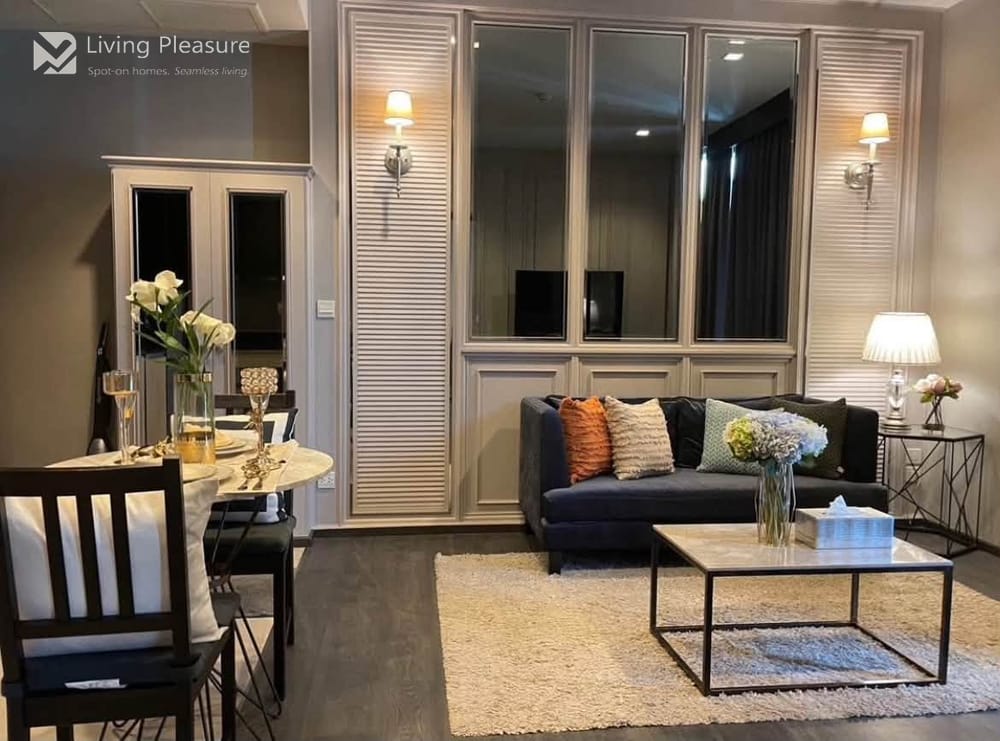 1-Bedroom Condo for Rent at Edge Sukhumvit 23, City View, 0.3 km to MRT Sukhumvit 2