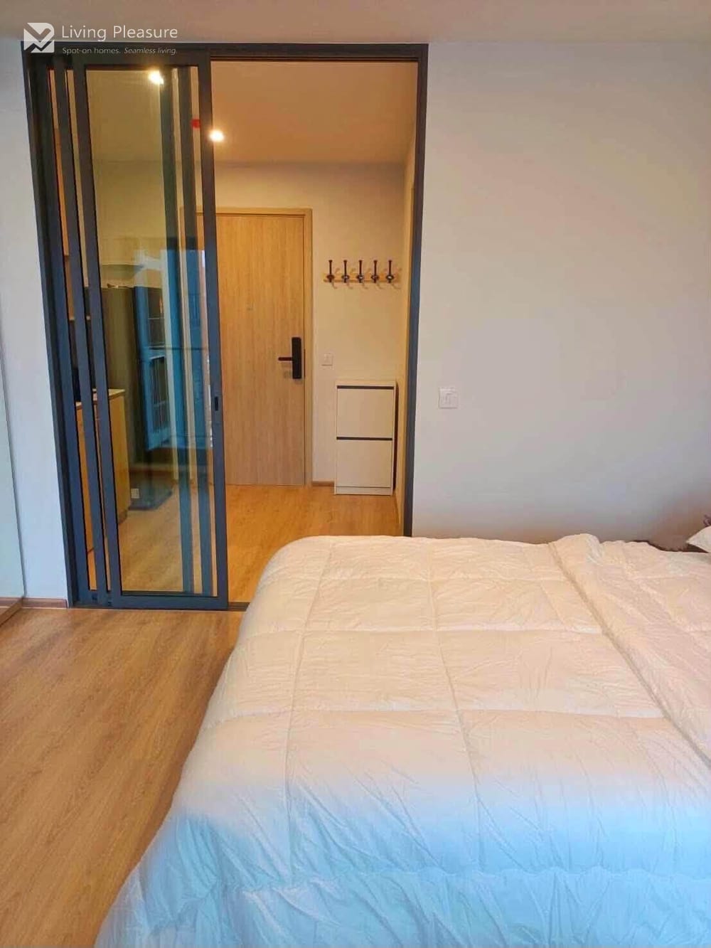 Modern Studio for Rent at Life Rama 4–Asoke with City View - Near MRT Queen Sirikit 4