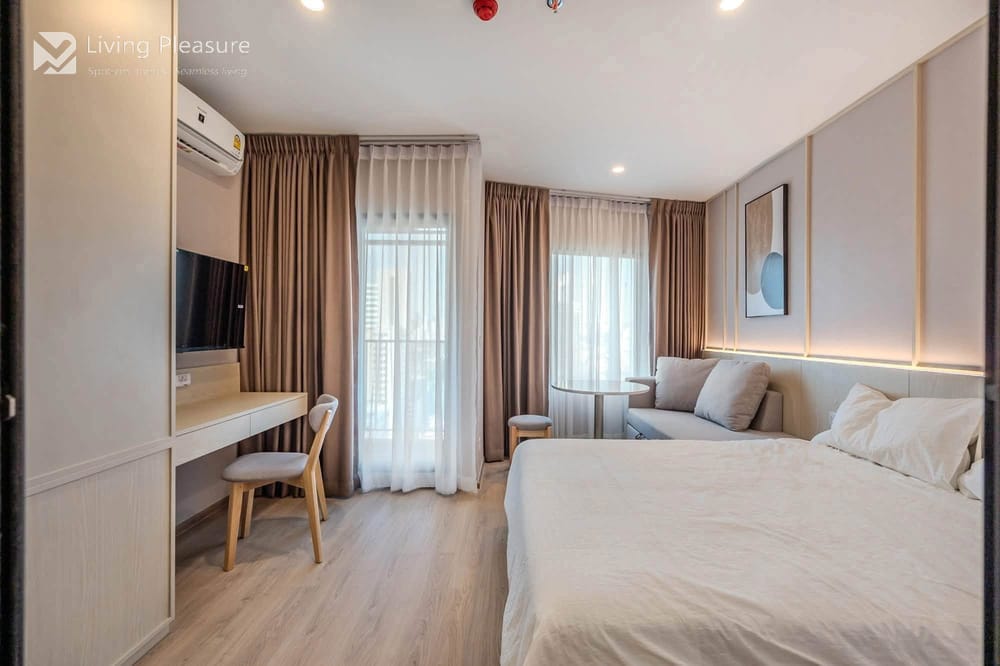 1-Bedroom Condo for Rent at Life Rama 4–Asoke near MRT Queen Sirikit 3
