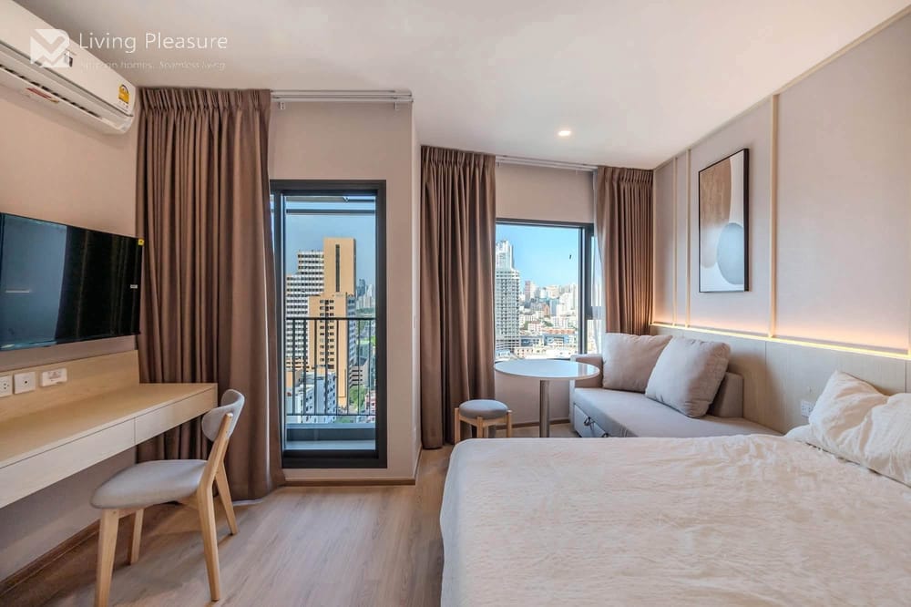 1-Bedroom Condo for Rent at Life Rama 4–Asoke near MRT Queen Sirikit 4