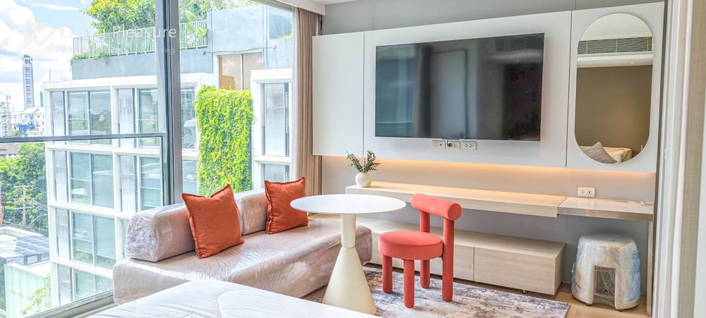 Modern Studio for Rent at SCOPE Promsri in Upper Sukhumvit, Bangkok - 1 Bed Near BTS Phrom Phong 1