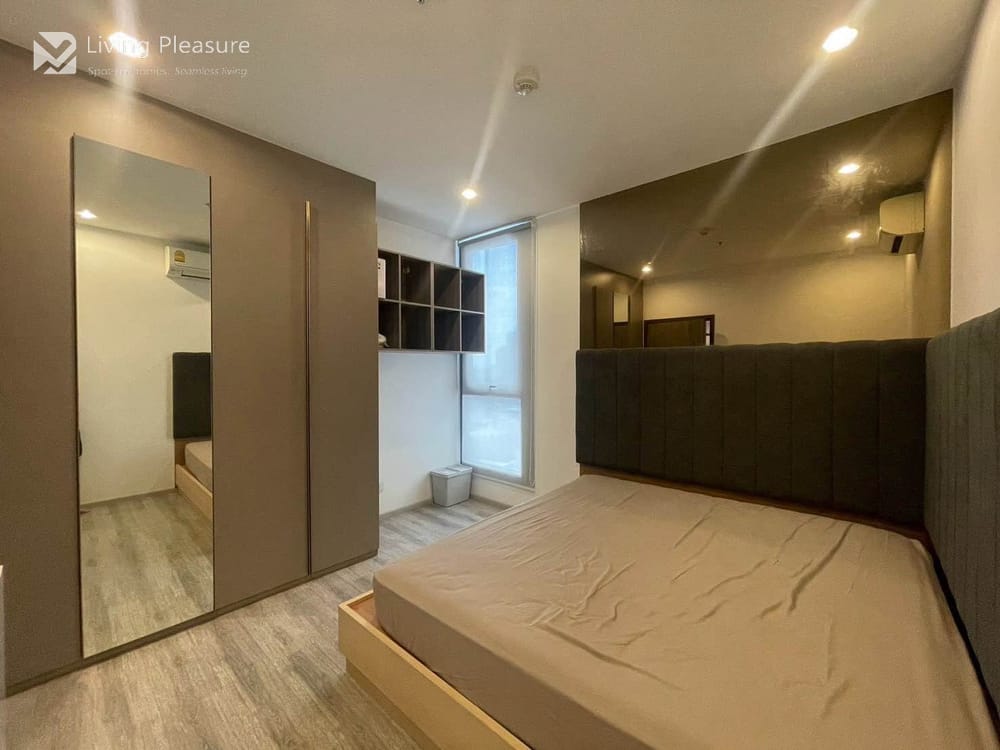 2-Bedroom Condo for Rent at IDEO Mobi Sukhumvit 66 with City View near BTS Udom Suk 10