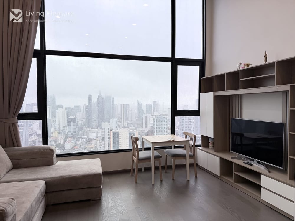 For Sale: 2-Bedroom Duplex in Park Origin Chula-Samyan with City Views and 24/7 Security 3