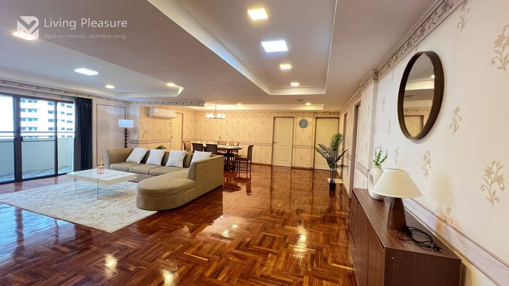 3-Bedroom Condo for Rent in D.H. Grand Tower, Upper Sukhumvit - Pet Friendly, Near BTS Phrom Phong 5