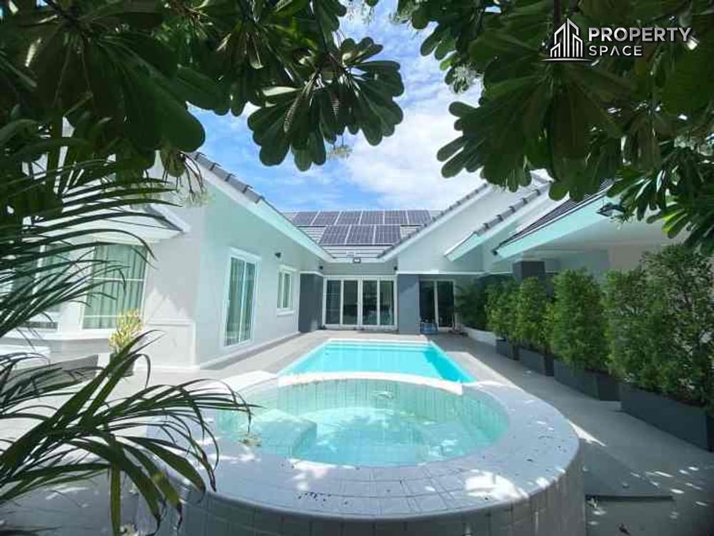 Modern Luxury: 4-bedroom Fully Furnished Pool Villa In East Pattaya – For Sale Image 1