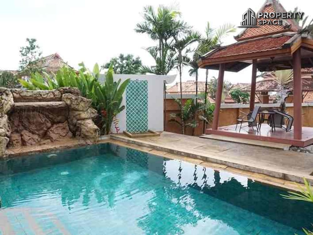 Exclusive 3-Bedroom Thai-Style Pool Villa Near Regent International School, Pattaya – For Rent Image 4