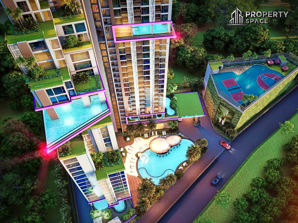 Early Bird Price! 1 Bedroom (tq) City View In Riviera Santa Monica Jomtien Condo For Sale Image 10