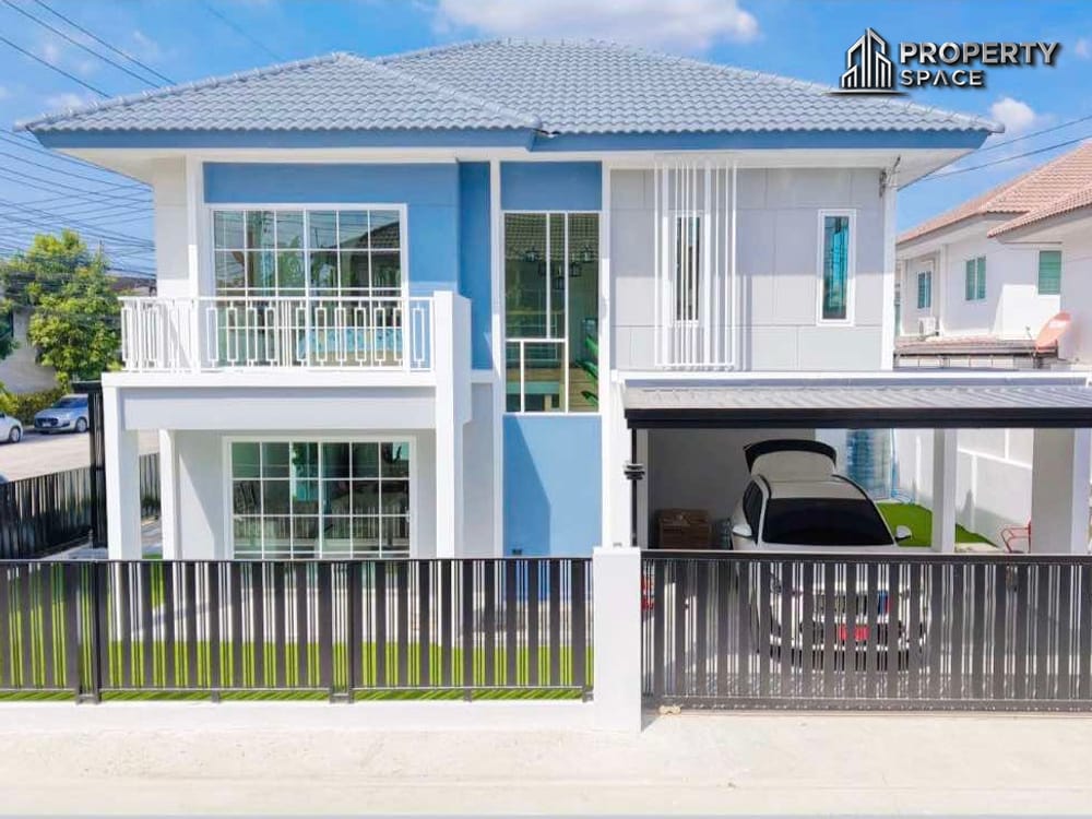 Stylish And Cozy Brand New 3-bedroom Detached Villa In Chaiyapruk, Pattaya – For Sale Image 1