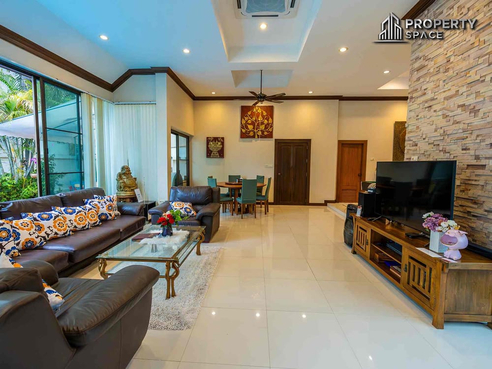 Serene 4-Bedroom Thai Bali-Style Pool Villa Near Jomtien Beach – For Rent Image 8