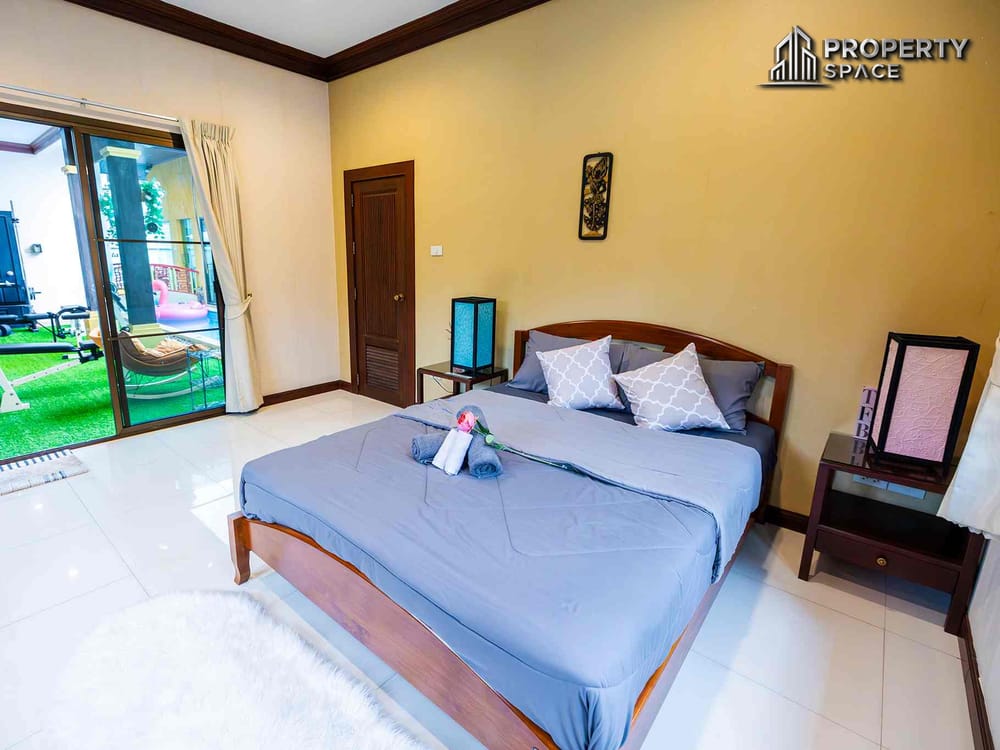 Serene 4-Bedroom Thai Bali-Style Pool Villa Near Jomtien Beach – For Rent Image 21