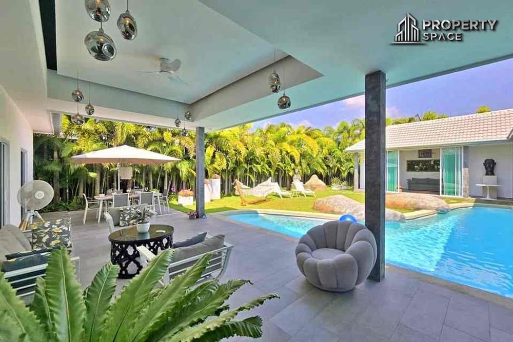 Elegant 4-bedroom Pool Villa In Huay Yai, Pattaya – Modern Luxury For Sale Image 3