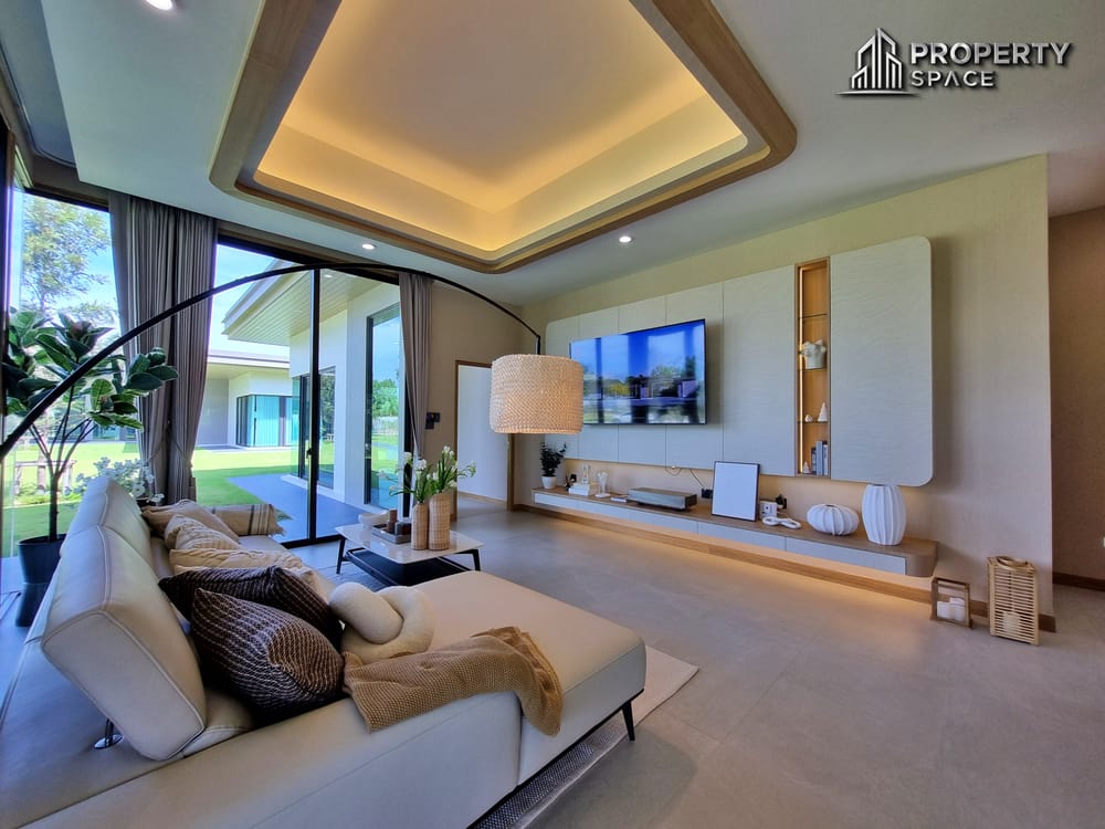 Exceptional Quality: Brand New 3-bedroom Pool Villa In Huai Yai, Pattaya – For Sale Image 1