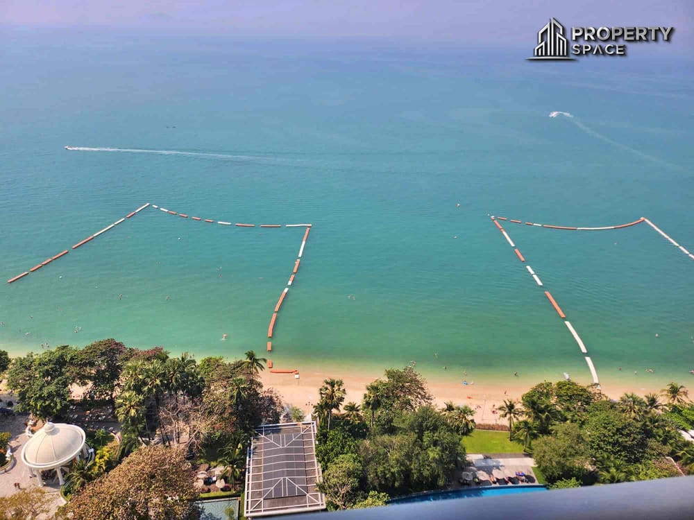 Direct Beach Access: Sea View 2-bedroom Condo In Zire Wongamat, Pattaya – For Sale Image 1