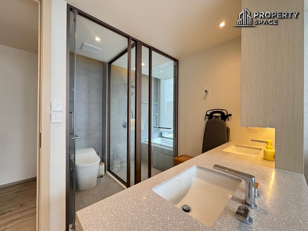 Newly Completed High-rise 2-bedroom Condo With Sea View In Arom Wongamat – For Rent Image 12