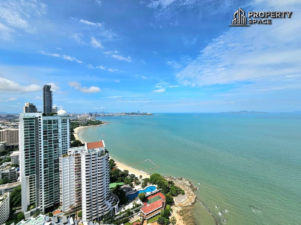 Prime Beachfront 2-bedroom Sea View Condo In The Palm Wongamat – For Rent Image 1