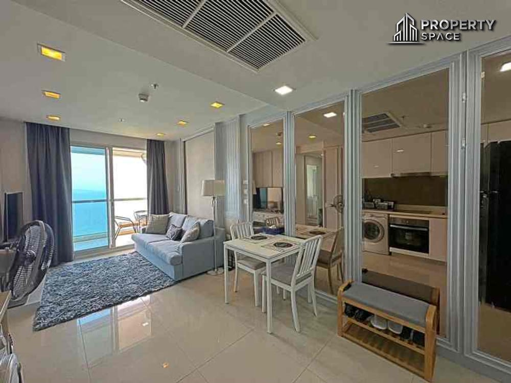 Beachfront Elegance: 1-bedroom Sea View Condo In The Palm Wongamat Pattaya For Sale Image 5