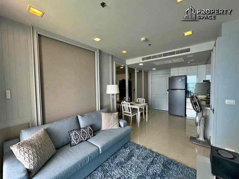 Beachfront Elegance: 1-bedroom Sea View Condo In The Palm Wongamat Pattaya For Sale Image 7