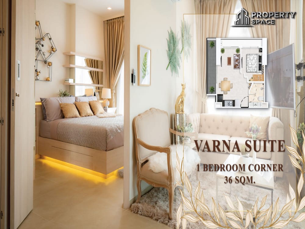 New Launch: 1-bedroom (varna) In Marina Golden Bay Pattaya Condo For Sale Image 1