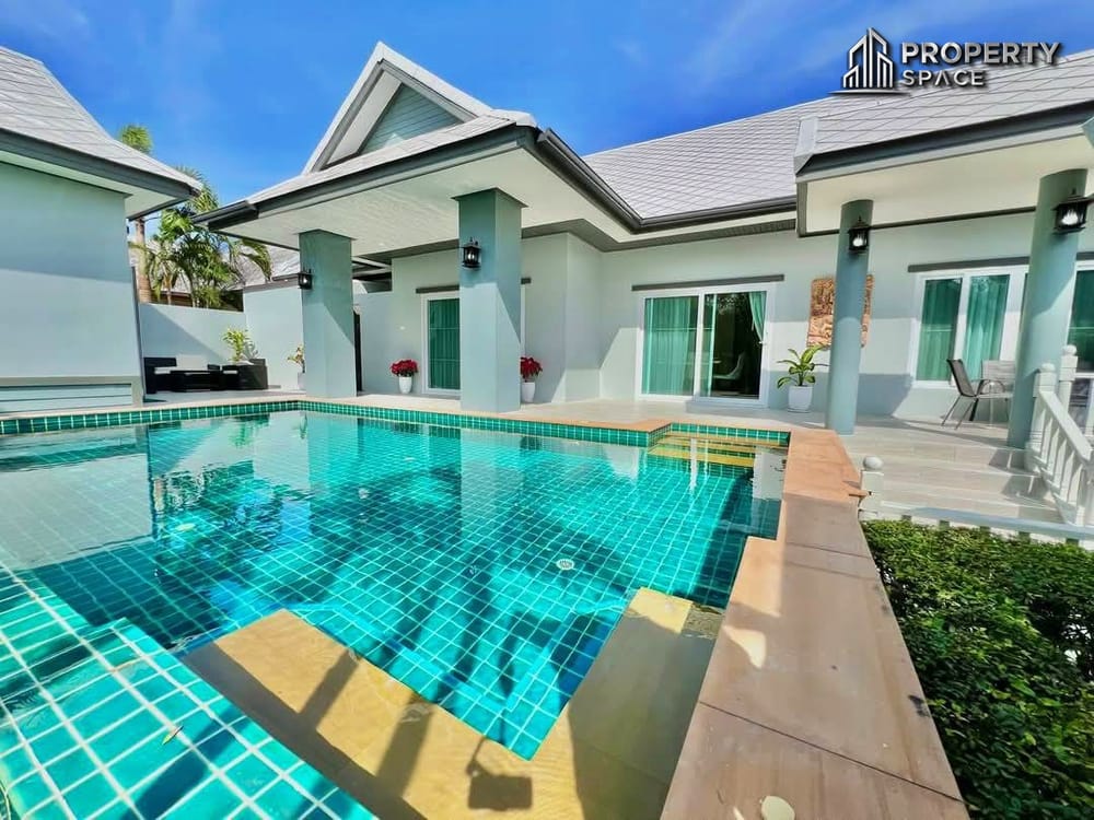 Newly Renovated Modern Pool Villa with 4 Bedrooms in East Pattaya For Rent Image 1