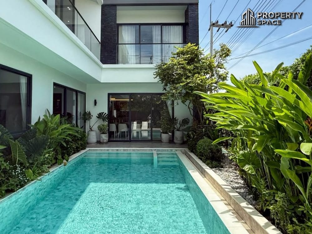 Brand New 5 Bedroom Luxury Pool Villa In South Pattaya For Sale Image 1