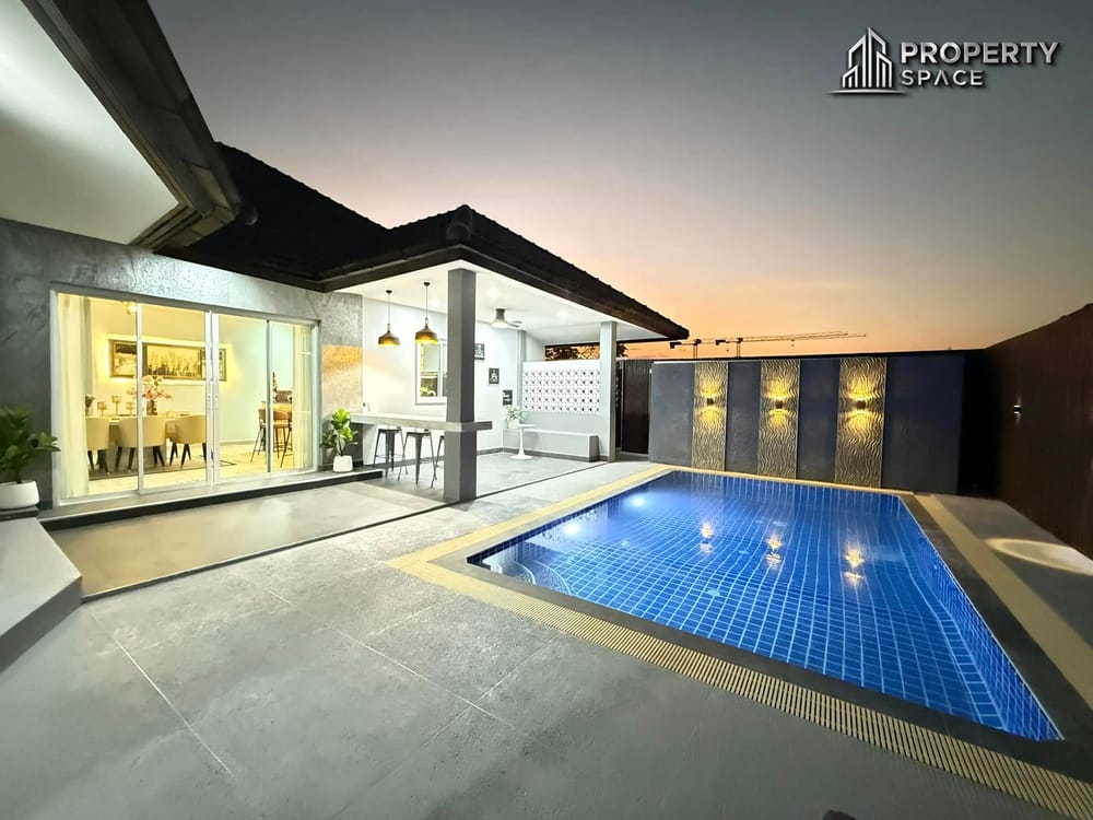 Modern Luxury 4-Bedroom Pool Villa in East Pattaya Near The Chill Shopping Mall – For Sale Image 40