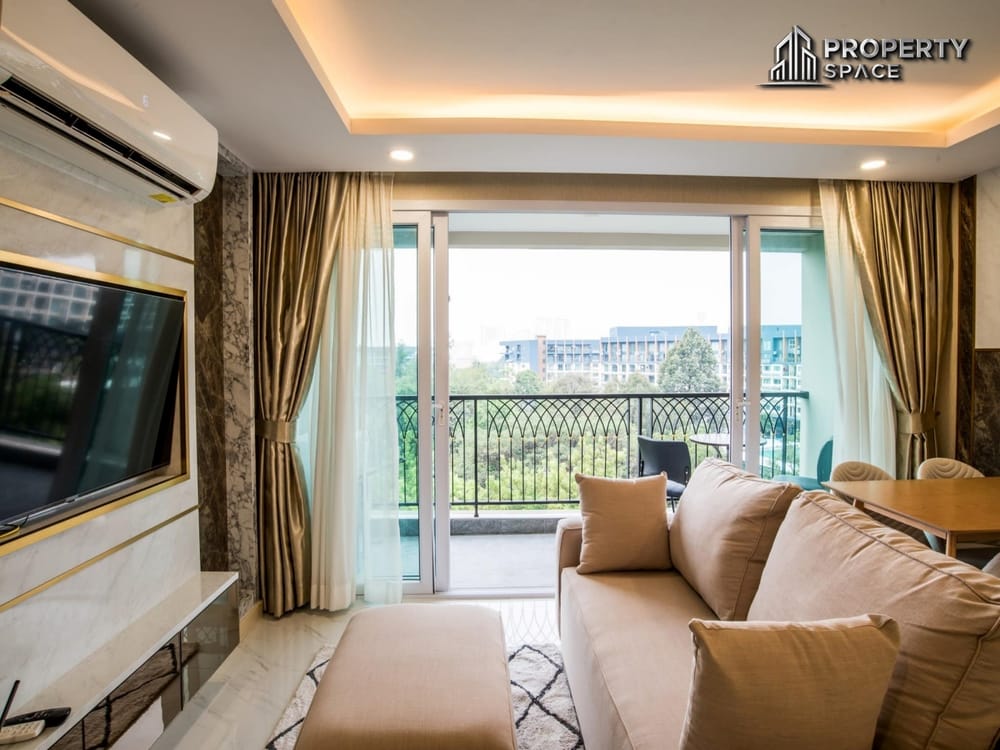 Experience Comfort: 2-Bedroom Condo in Dusit Grand Park 2 Jomtien for Rent Image 1