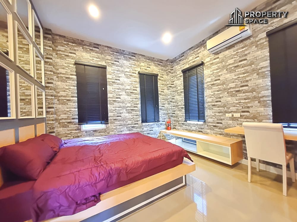 Rare Find! Modern 3-Bedroom Pool Villa in Huay Yai Pattaya For Rent Image 11