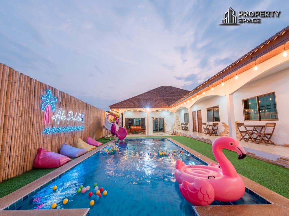 Spacious 6 Bedroom Beautiful Pool Villa In East Pattaya For Rent Image 1