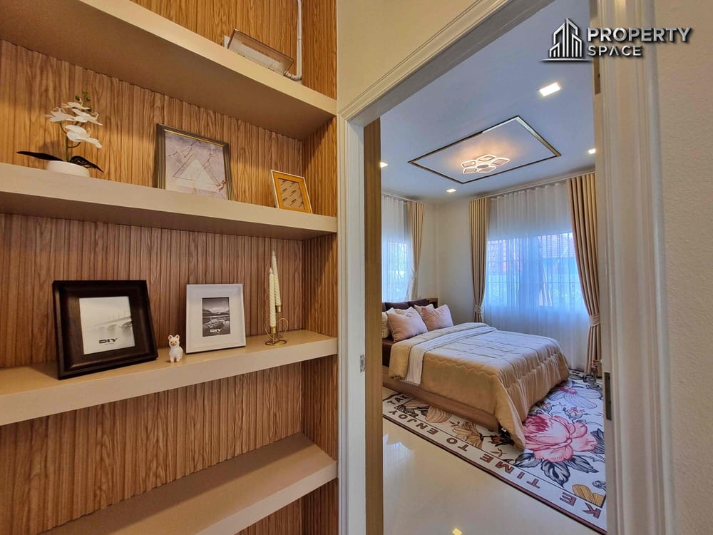 Brand New Cozy Modern 3-Bedroom Detached House in East Pattaya – For Rent Image 16