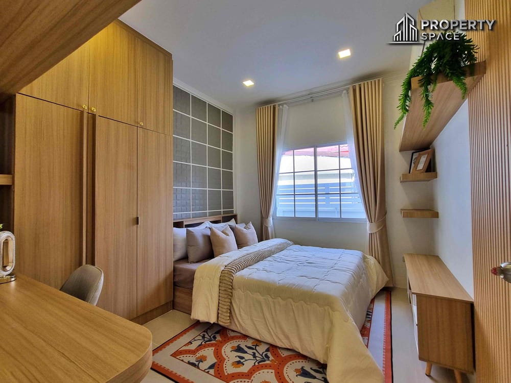 Brand New Cozy Modern 3-Bedroom Detached House in East Pattaya – For Rent Image 24