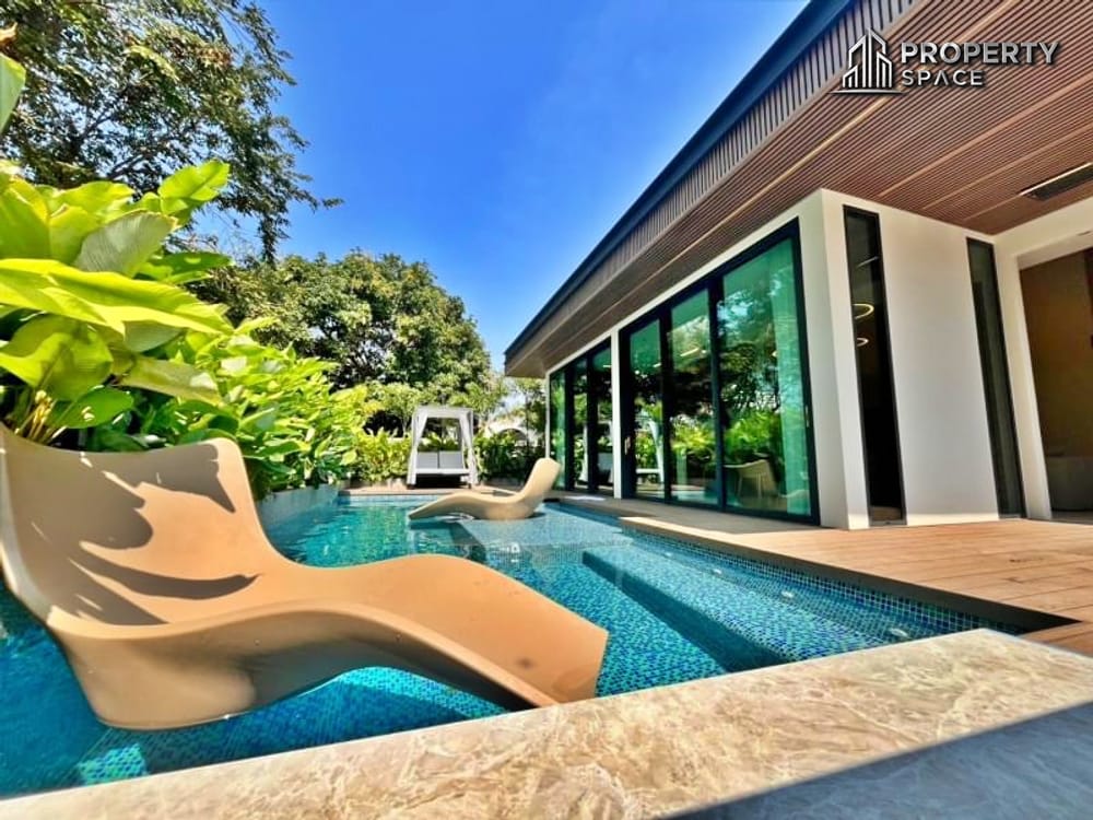 Beautifully Designed Luxury Modern Pool Villa Near Jomtien Beach, Pattaya – For Sale Image 1