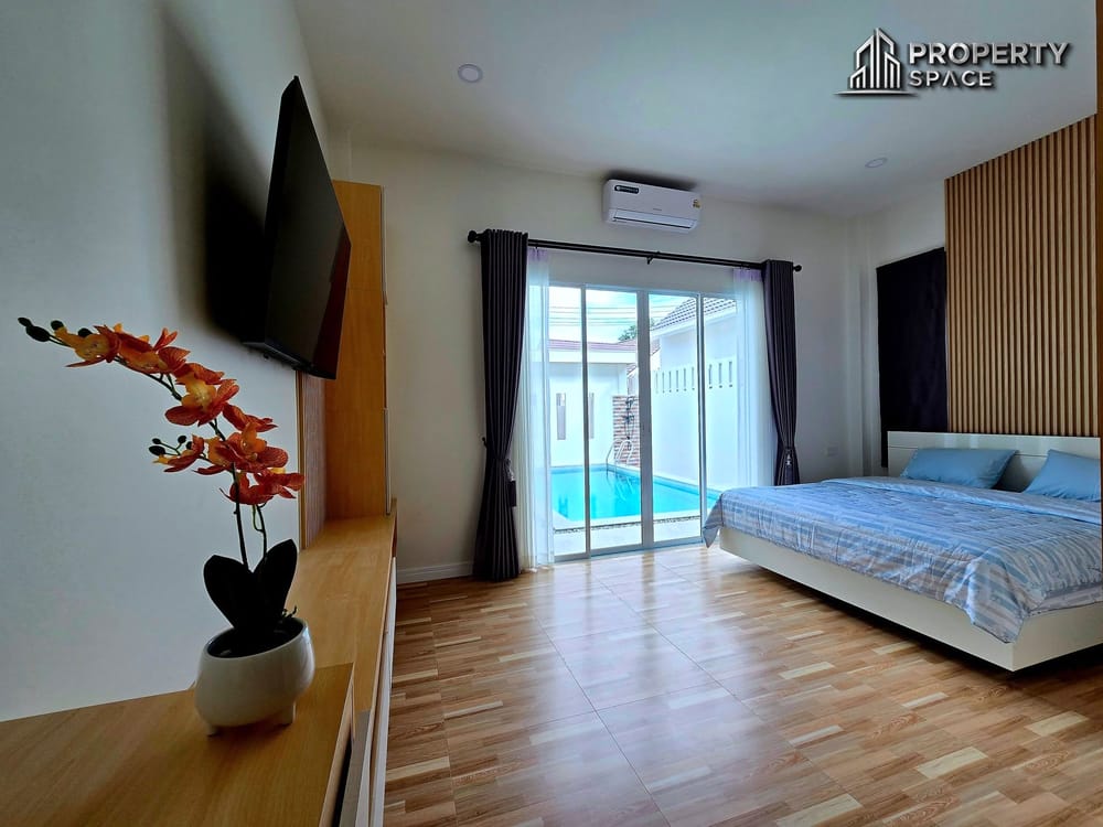 Modern 3 Bedroom Pool Villa In Mabprachan Pattaya Near Regent International School For Rent Image 14