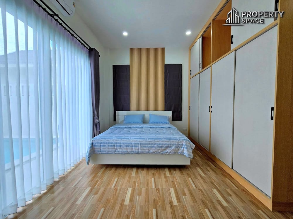 Modern 3 Bedroom Pool Villa In Mabprachan Pattaya Near Regent International School For Rent Image 13