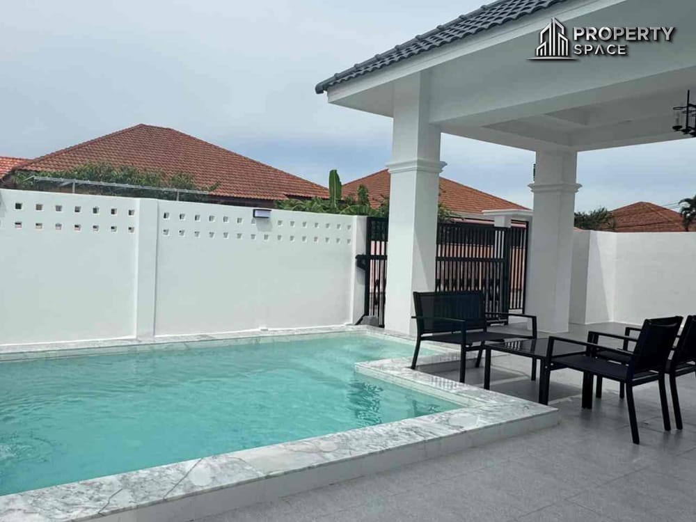 Modern Living 3 Bedroom Pool Villa in Pattaya Paradise 2 For Rent Image 4