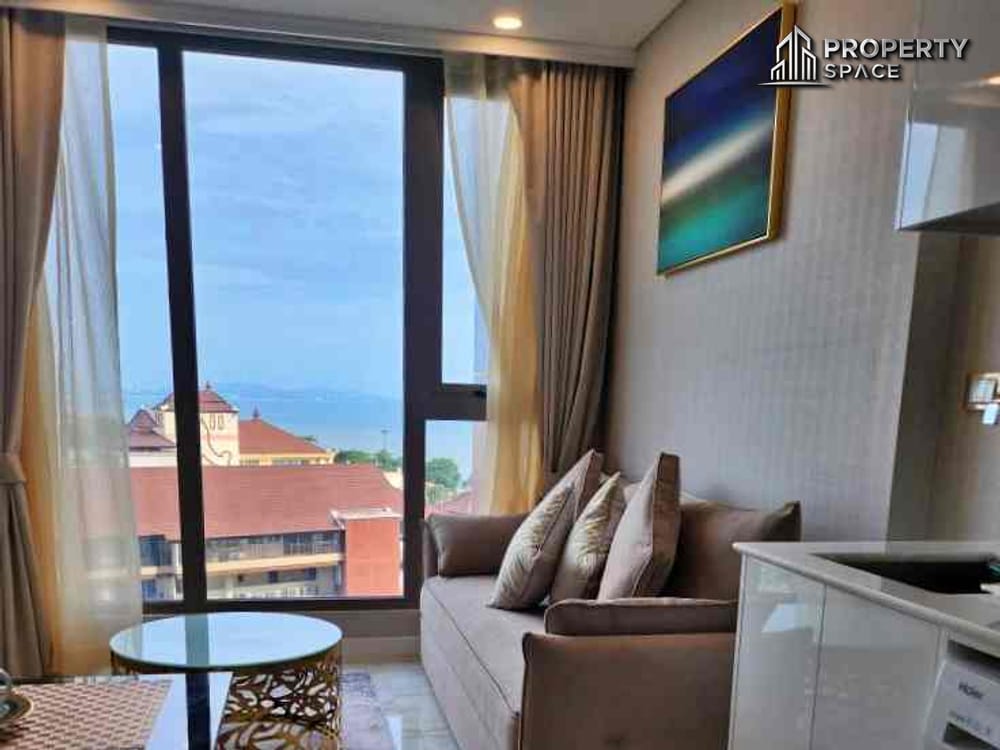 Beachfront Living! Sea View 1-Bedroom in Copacabana Jomtien Beach Condo – For Rent Image 3