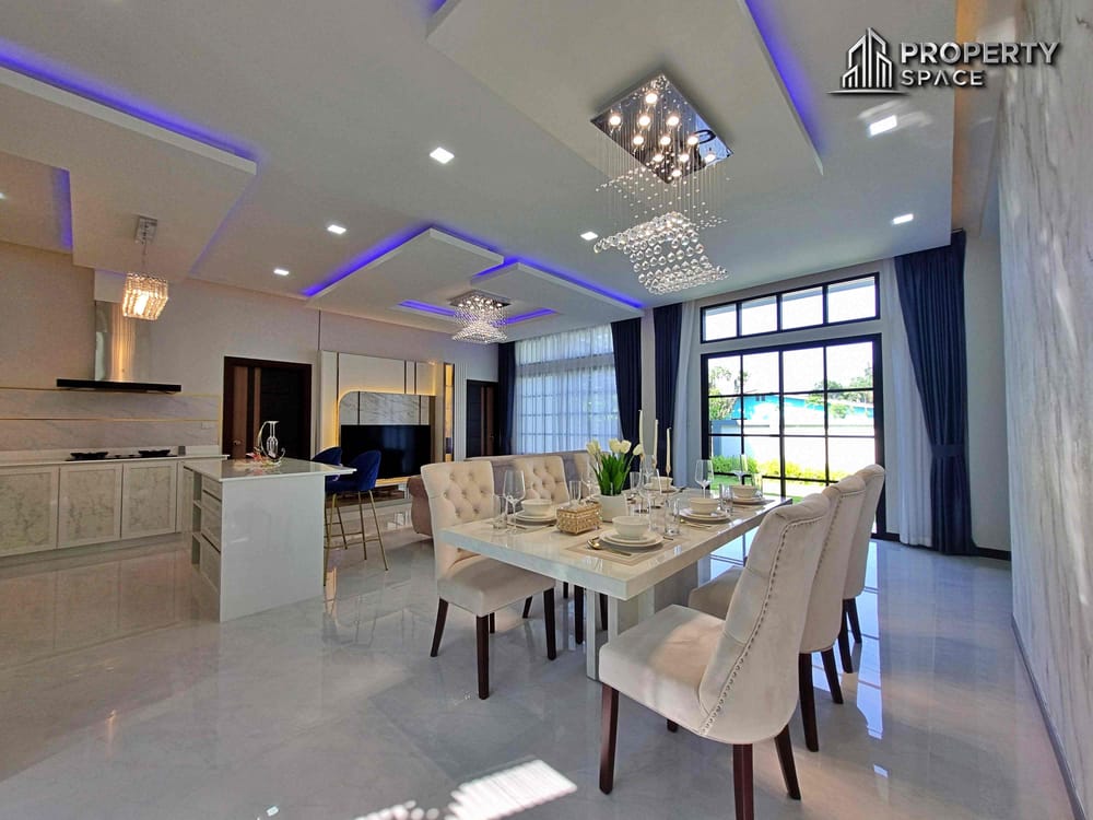 Brand New 4-Bedroom Pool Villa Near Mabprachan Lake, Pattaya – For Sale Image 13
