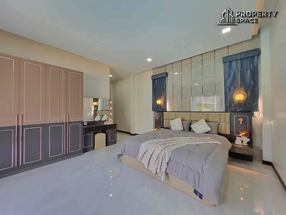 Brand New 4-Bedroom Pool Villa Near Mabprachan Lake, Pattaya – For Sale Image 30